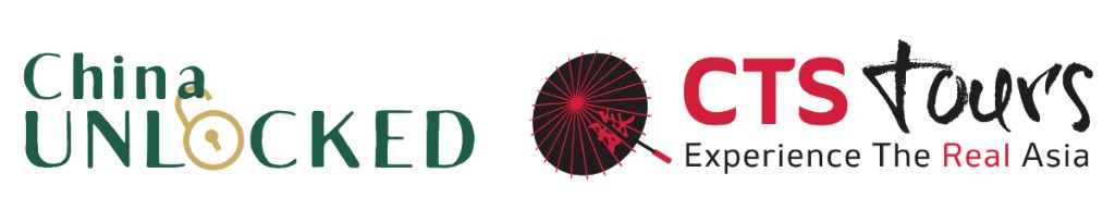 China Unlocked and CTS Tours logo lockup